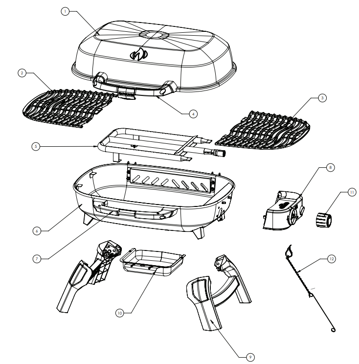 Grill TQ240Napoleon Polgrill